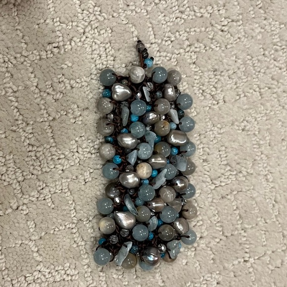 Jewelry - Blue Beaded Bracelet
